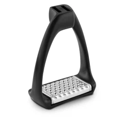 Hot TOKLAT ORIGINALS Royal Rider Evo 80° Stirrups with Stainless Steel Pads Black