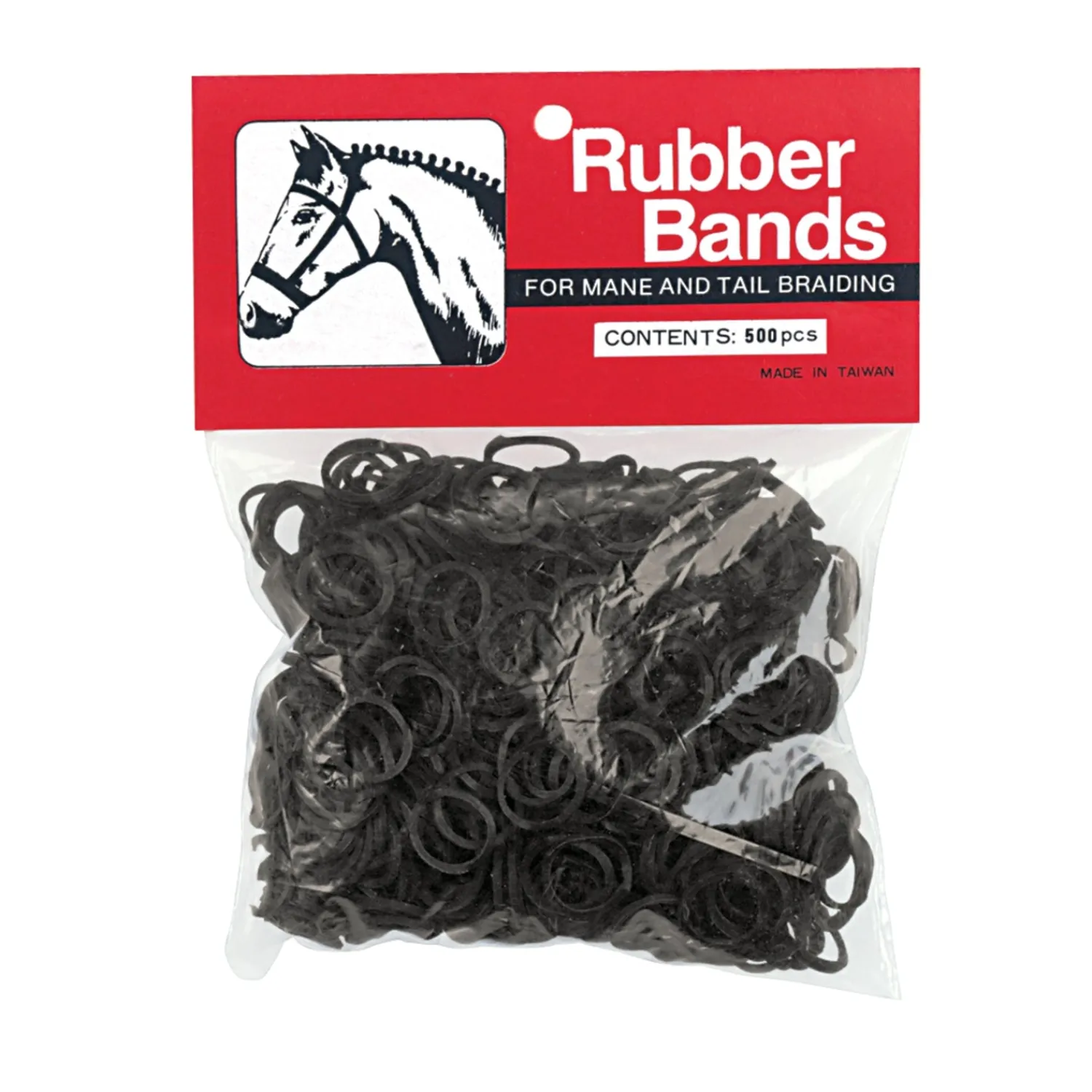 New WEAVER LEATHER Rubber Bands Black
