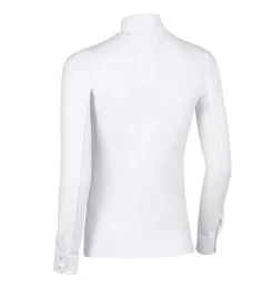 NEXT ONE EQUESTRIAN Samshield® Ladies' Juline Long Sleeve Show Shirt White