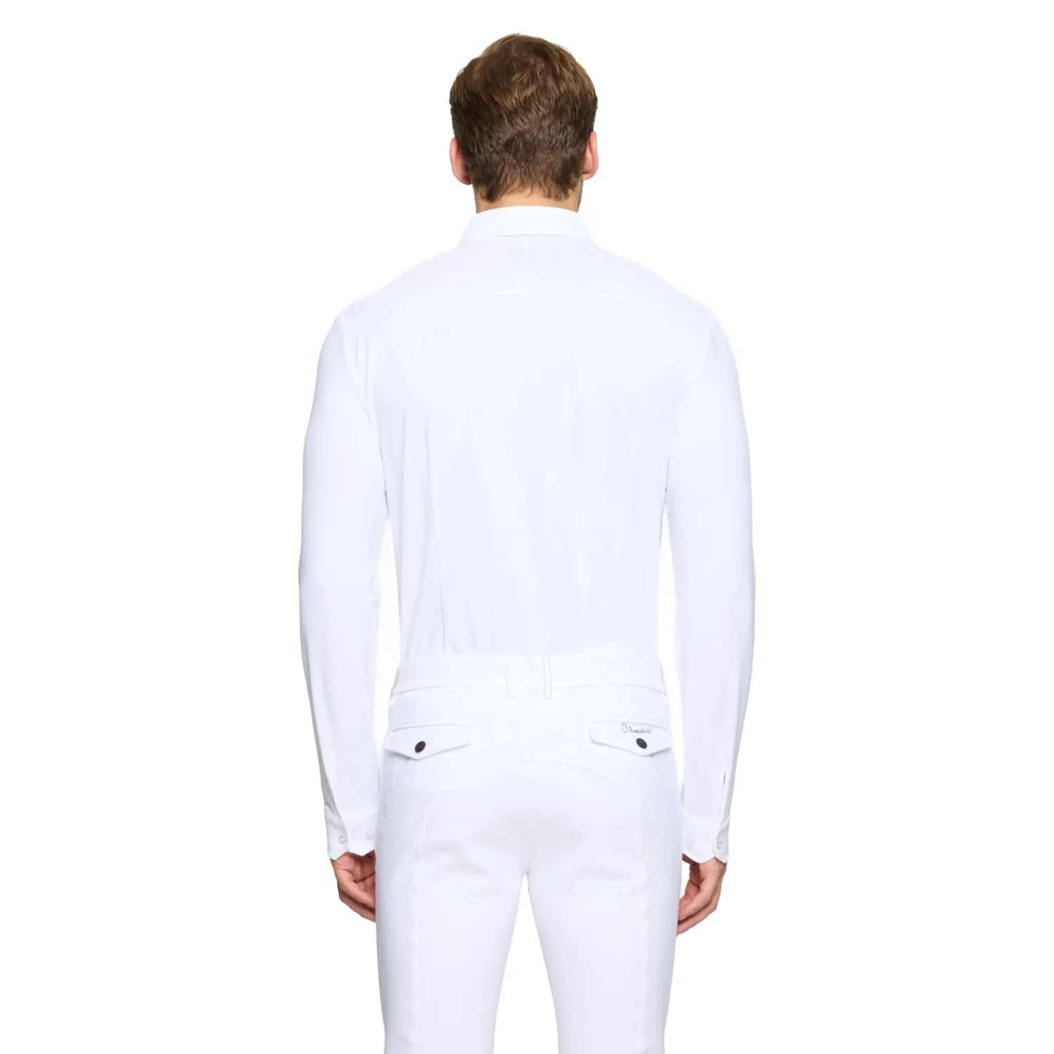 Online SAMSHIELD ® Men's Smith Long-Sleeve Show Shirt White