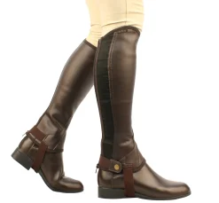 Best WEATHERBEETA Saxon Equileather™ Children's Half Chaps