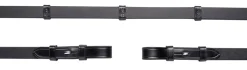 Online SCHOCKEMOEHLE N.A. Schockemöhle Leather Reins with Hand Stops Black/Silver