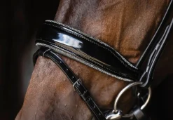 New SCHOCKEMOEHLE N.A. Schockemöhle Standford Glam Bridle Black Patent/Silver