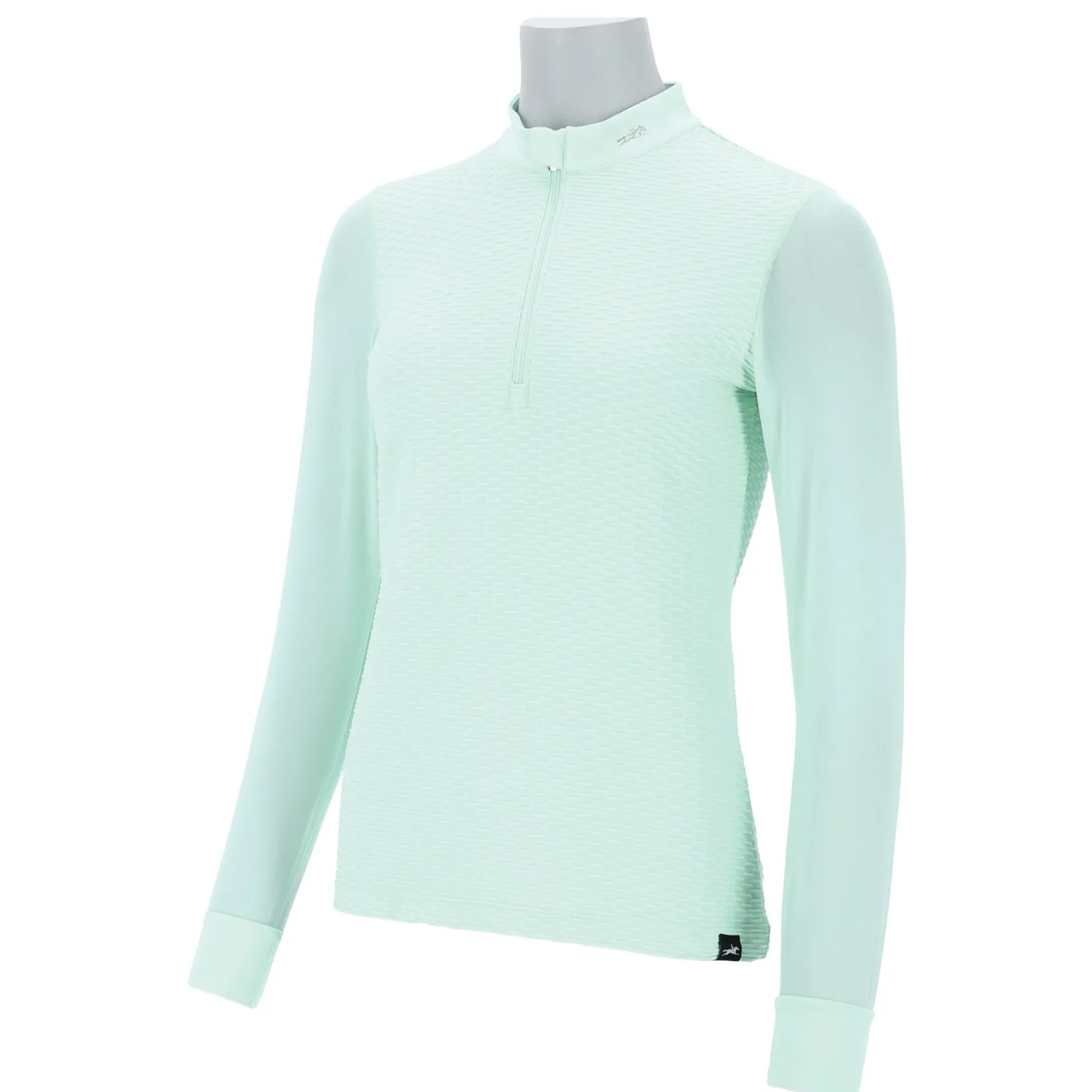 SCHOCKEMOEHLE N.A. Schockemöhle Ladies’ SpGianna Long Sleeve Shirt Aqua Sky