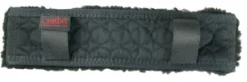Discount HORSE DREAM IMPORTER Sheepskin Cavesson Padding by Horsedream Black