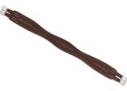Online SHIRES EQUESTRIAN Shires Anti-Chafe Contour Girth with Elastic Brown