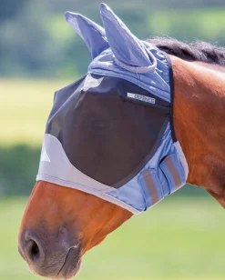 Hot SHIRES EQUESTRIAN Shires Deluxe Fly Mask with Ears