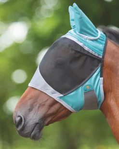 Hot SHIRES EQUESTRIAN Shires Deluxe Fly Mask with Ears