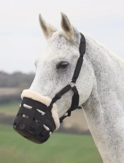 Online SHIRES EQUESTRIAN Shires Deluxe Grass Muzzle Black