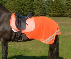 New SHIRES EQUESTRIAN Shires Equi-Flector® Exercise Sheet Orange
