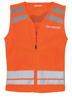 SHIRES EQUESTRIAN Shires Equi-Flector® Rider Safety Vest Orange