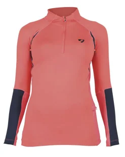 New SHIRES EQUESTRIAN Shires Kids’ Aubrion Newbury Long Sleeve Base Layer