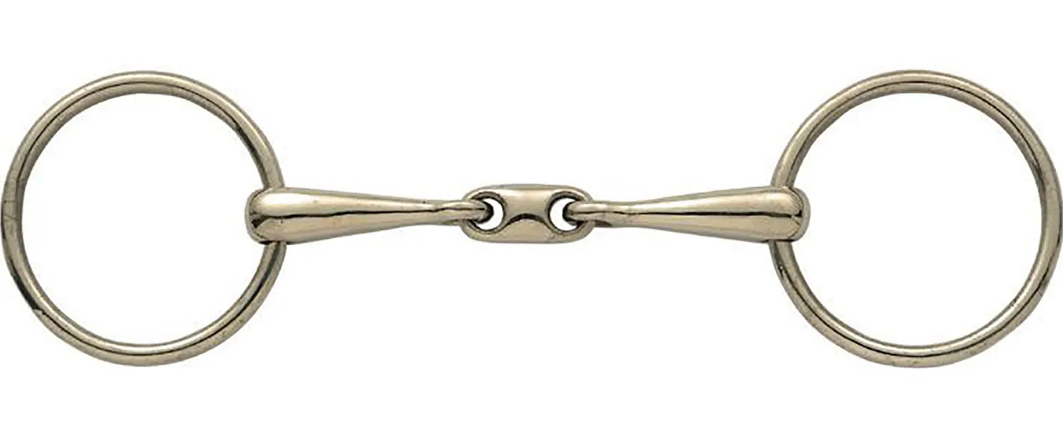 Sale SHIRES EQUESTRIAN Shires Loose Ring Copper Alloy Training Bit - 14mm Stainless Steel