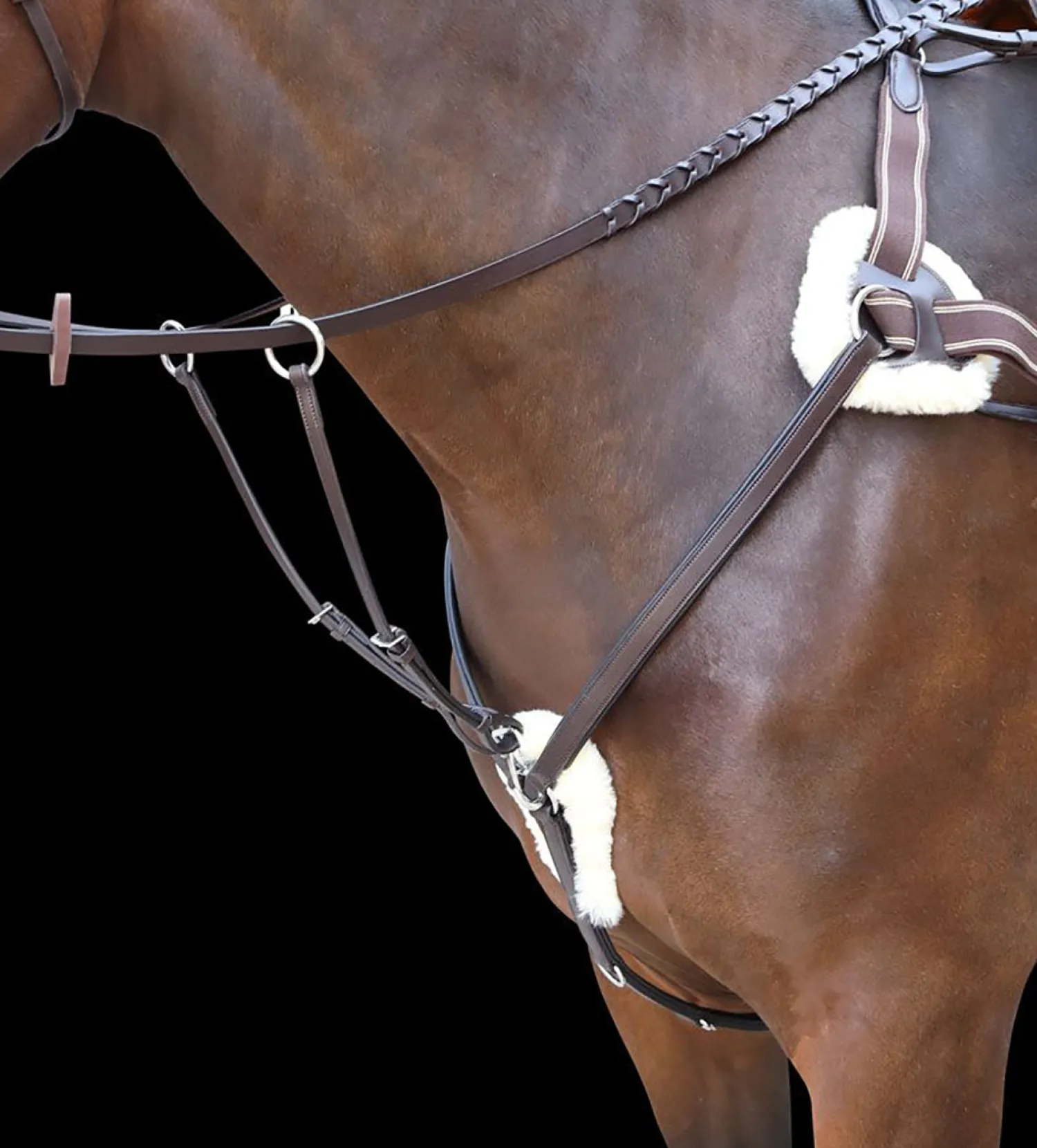 Outlet SHIRES EQUESTRIAN Shires Rossano Five-Point Breastplate