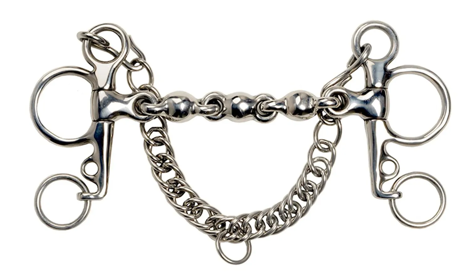 Online SHIRES EQUESTRIAN Shires Short Shank Waterford Pelham Bit Stainless Steel