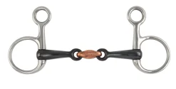 Online SHIRES EQUESTRIAN Shires Sweet Iron Hanging Cheek Snaffle Bit with Lozenge Stainless Steel
