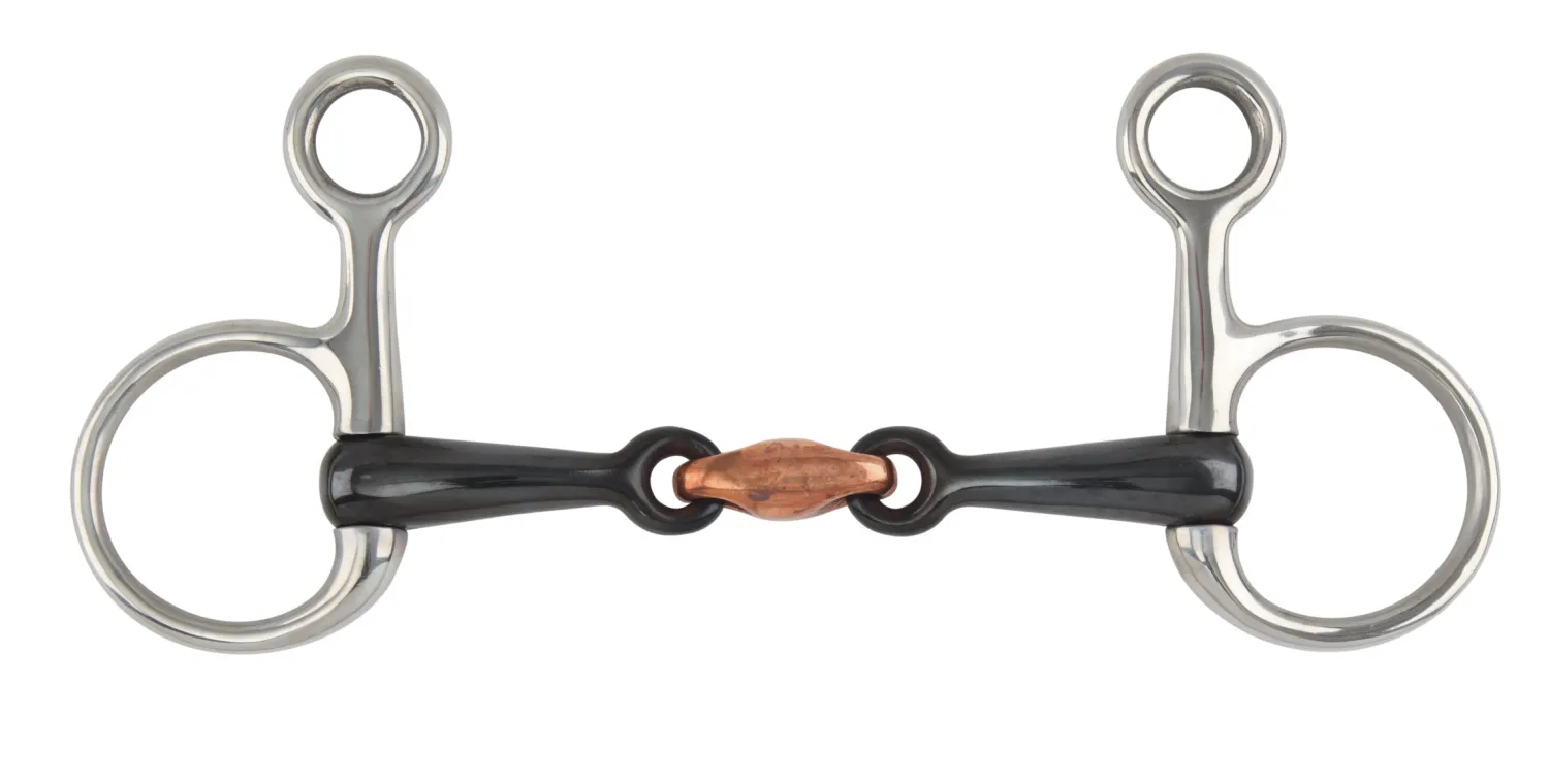 Online SHIRES EQUESTRIAN Shires Sweet Iron Hanging Cheek Snaffle Bit with Lozenge Stainless Steel