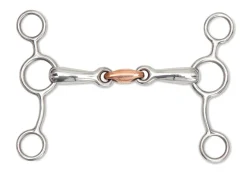 Clearance SHIRES EQUESTRIAN Shires Tom Thumb with Copper Lozenge Stainless Steel