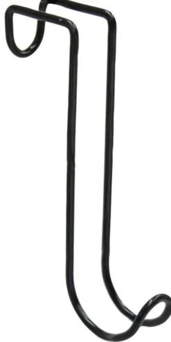 Hot SHILOH STABLES TACK Showman® Heavy Wire Portable Bucket Hanger Black