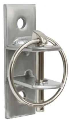 Discount SHILOH STABLES TACK Showman® Locking Pin Bucket Hook Silver