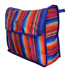 Outlet SHILOH STABLES TACK Showman® Stall-Front Storage Bag Neon Serape