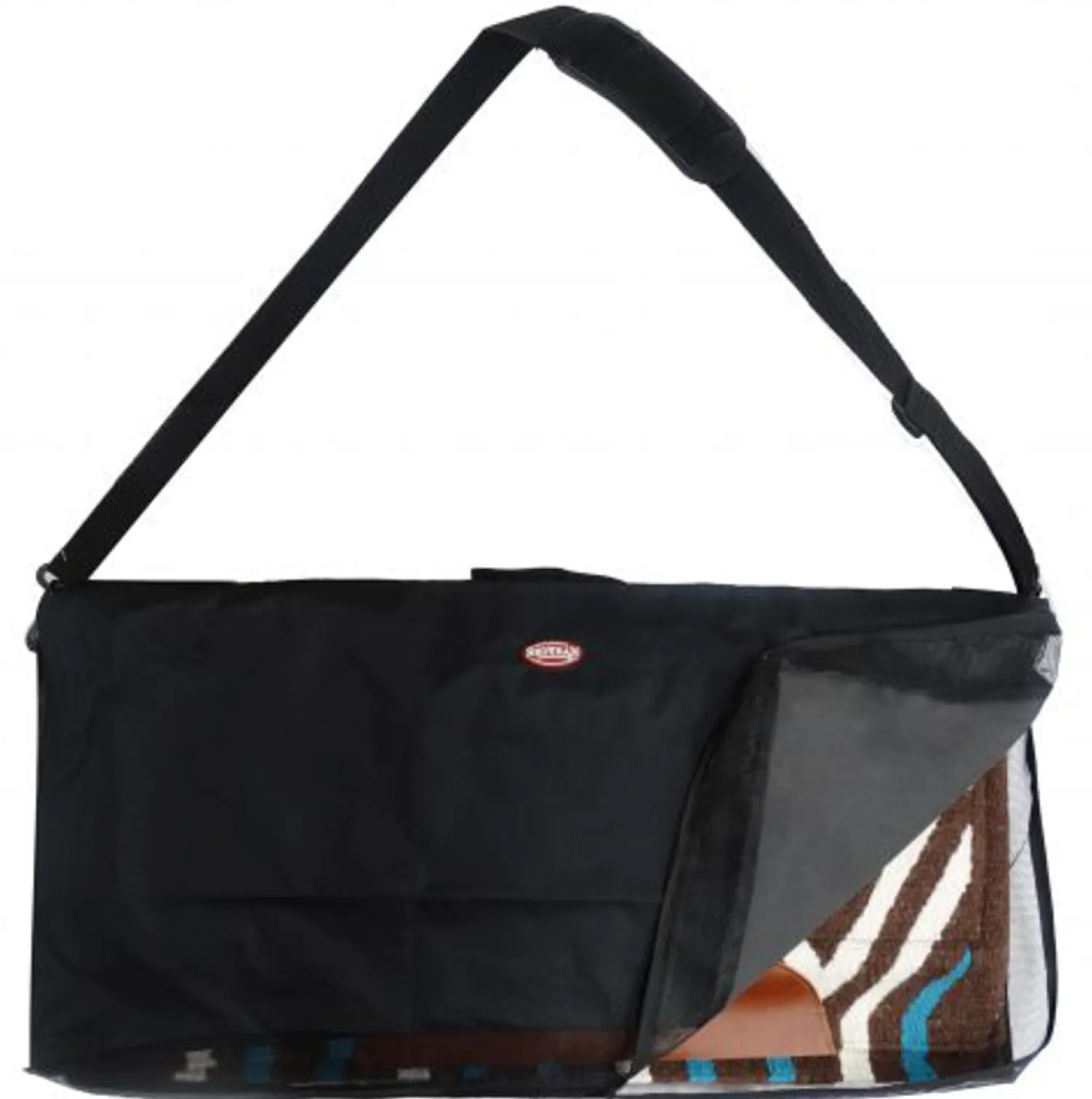 Online SHILOH STABLES TACK Showman® Nylon Saddle Pad/Saddle Blanket Carrier Black