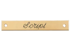 Hot DOVER DROPSHIP Small Beveled Edge Halter Nameplate