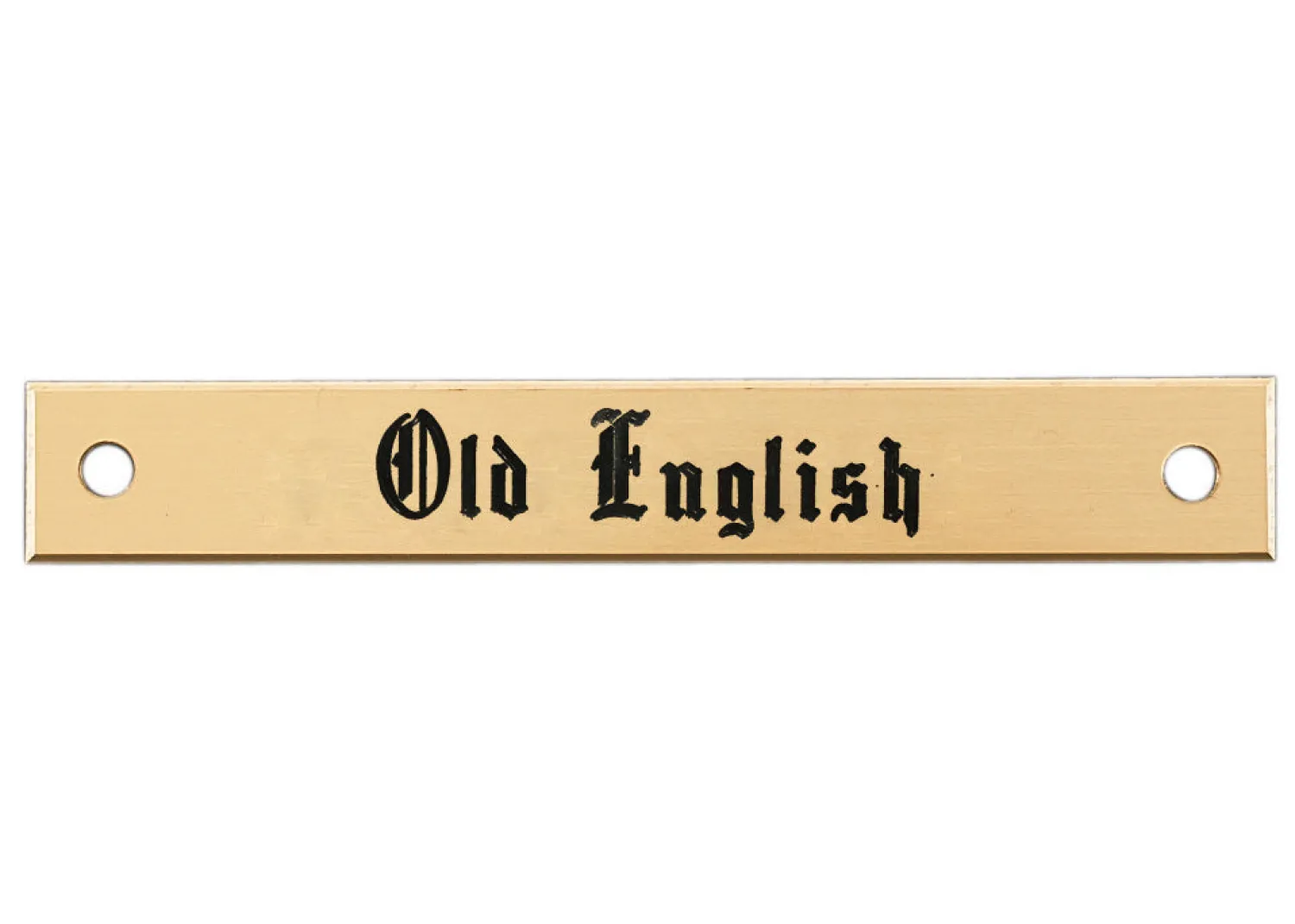 Hot DOVER DROPSHIP Small Beveled Edge Halter Nameplate