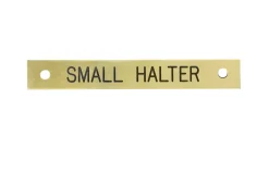 Hot DOVER DROPSHIP Small Rectangular Halter Nameplate