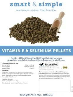 Online SMARTEQUINE ™ Smart & Simple Vitamin E & Selenium Pellets NA