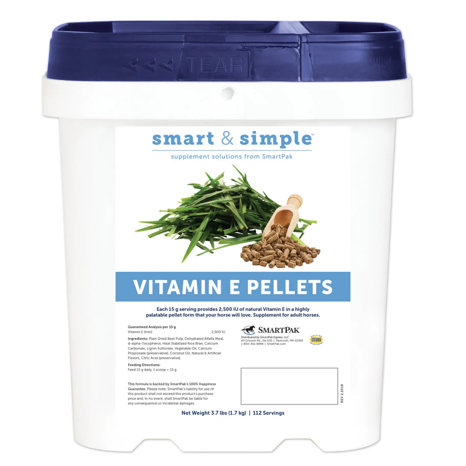Outlet SMARTPAK SmartEquine™ Smart & Simple® Vitamin E Pellets - 3.7 lbs.