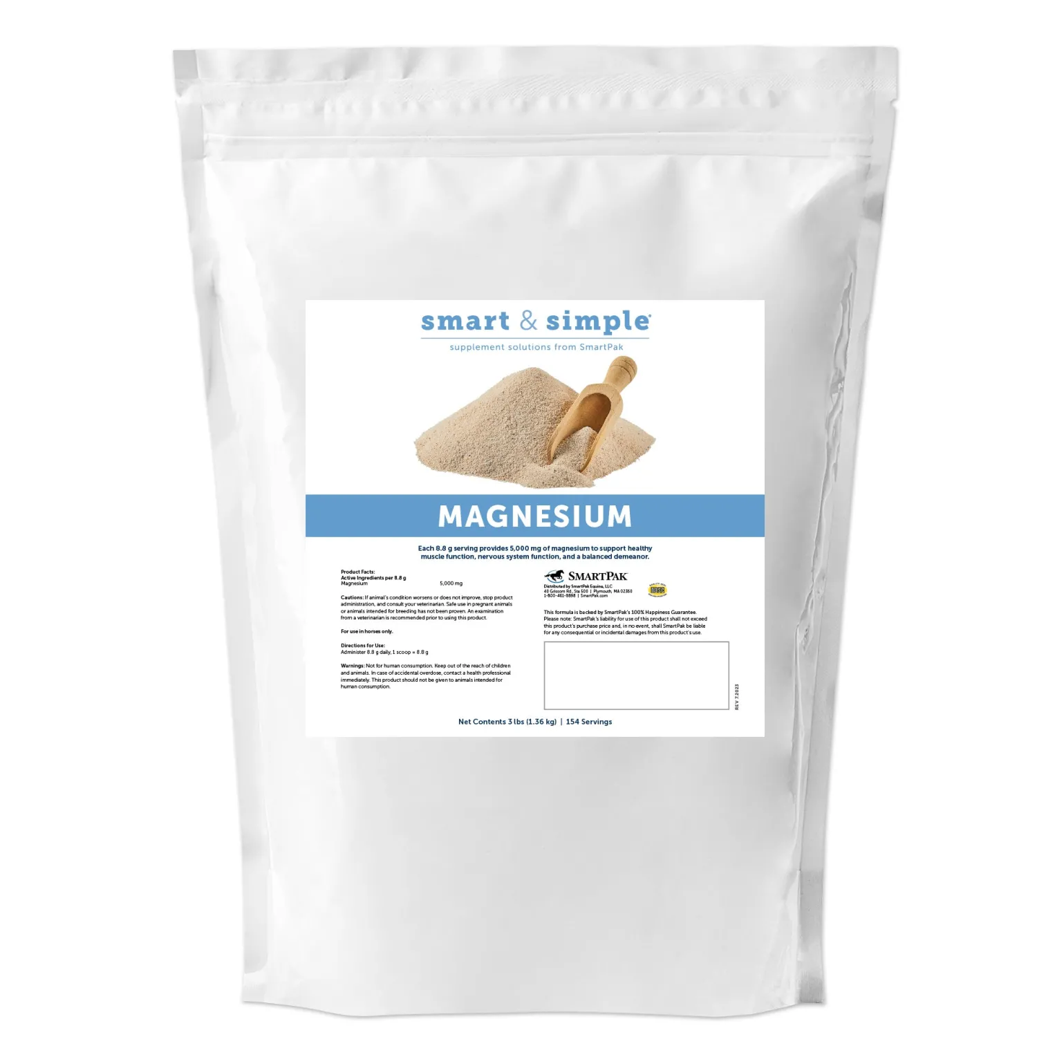 Hot SMARTPAK SmartEquine™ Smart & Simple® Magnesium Oxide Powder - 3 lbs.