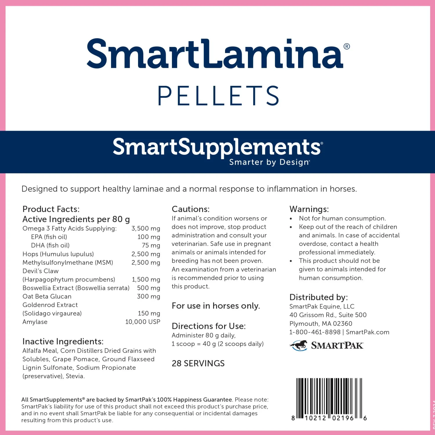 Online SMARTPAK SmartEquine™ Smart Lamina® Pellets - 5 lbs.