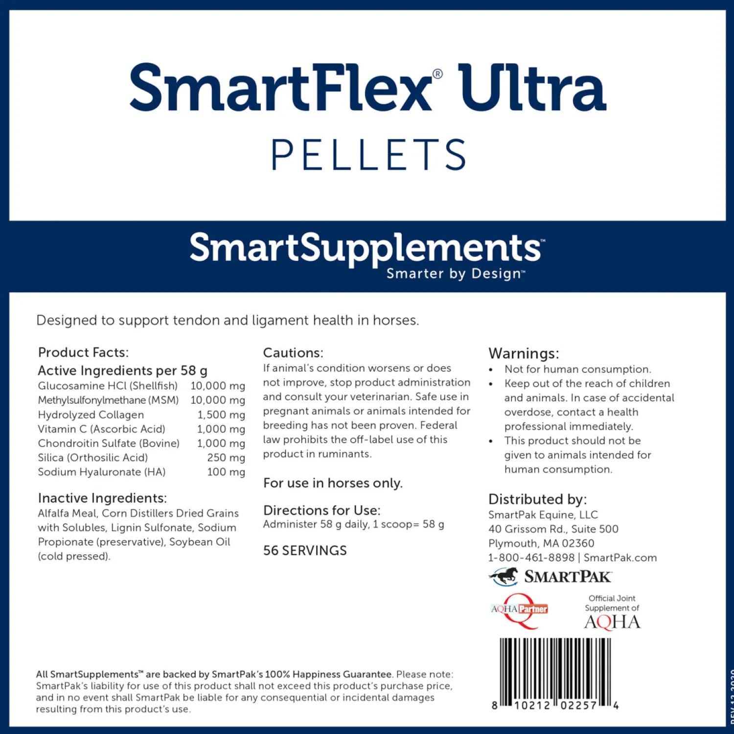 New SMARTPAK SmartEquine™ SmartFlex® Ultra Pellets - 7.2 lbs.