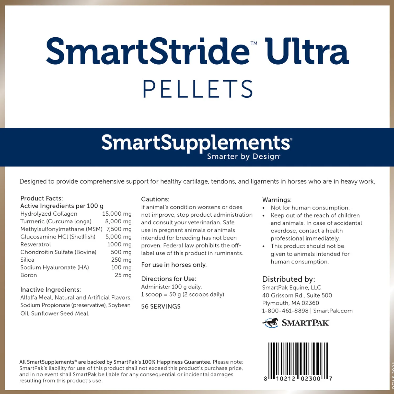 Sale SMARTPAK SmartEquine™ SmartStride™ Ultra Pellets - 12.4 lbs.