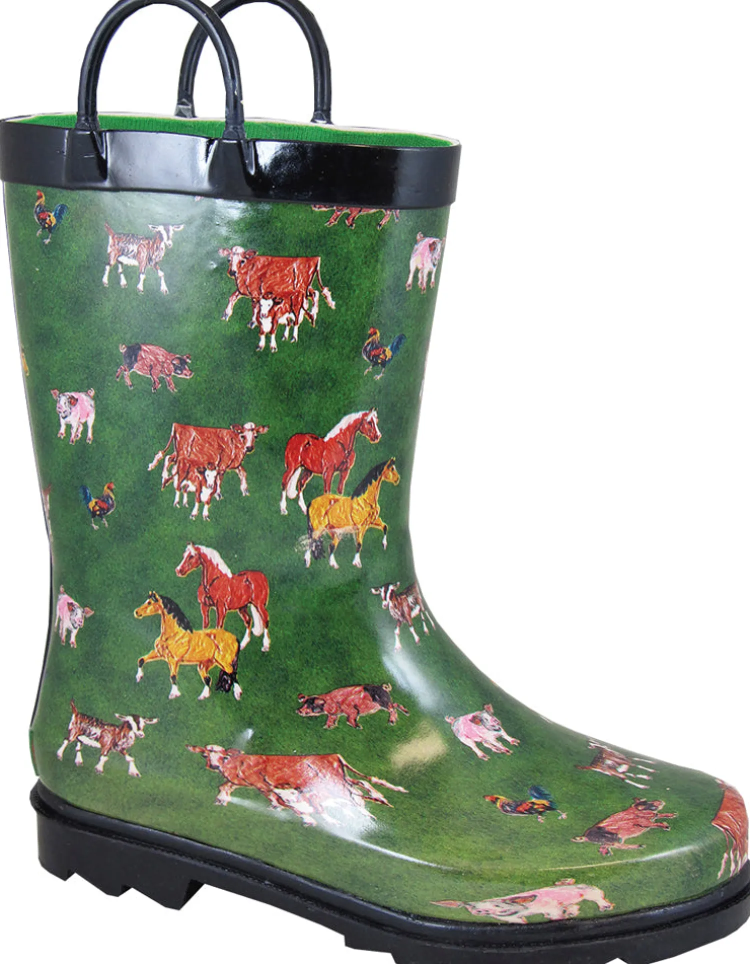 Discount SMOKY MOUNTAIN BOOTS Smokey Mountain Boots Children’s Round Up Rubber Boots Multi