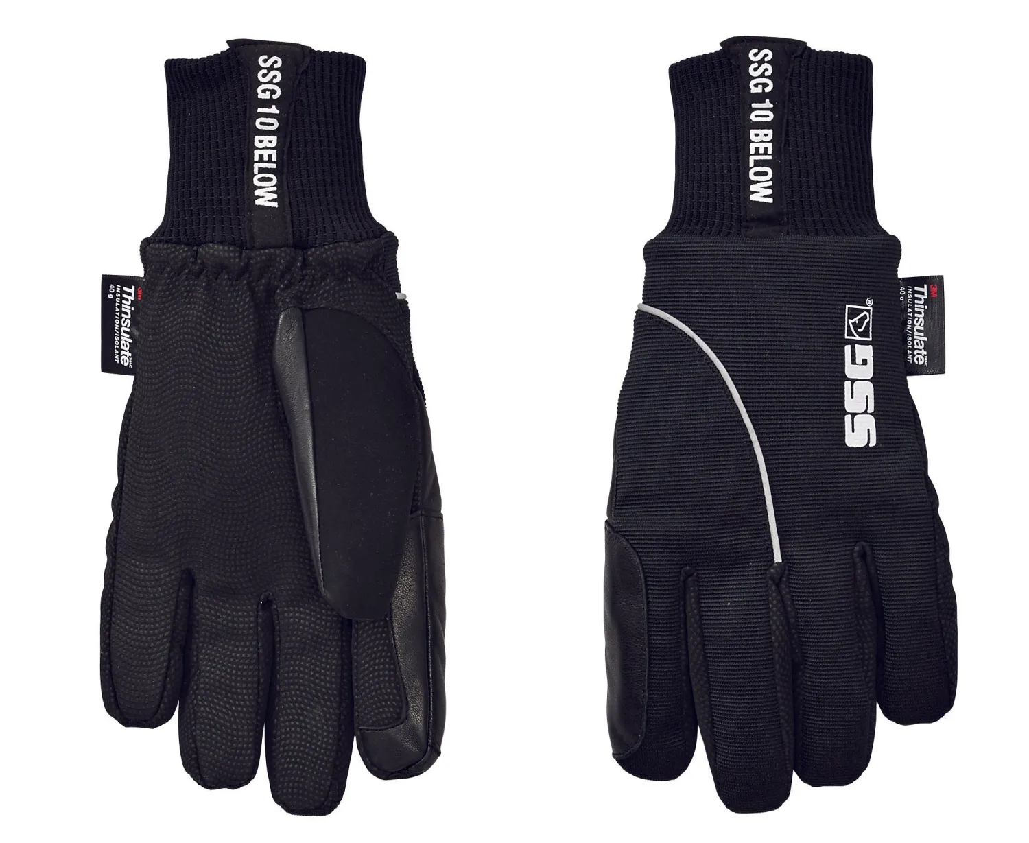 New FARGO TRADING SSG® 10 Below Gloves Black