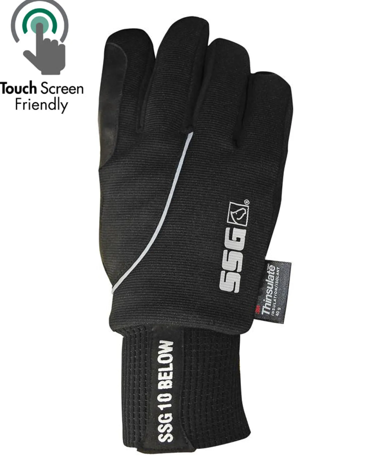 New FARGO TRADING SSG® 10 Below Gloves Black