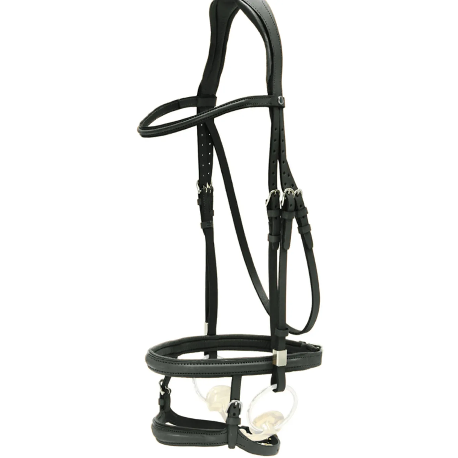 Clearance STUBBEN N.A. Stübben Pro Jump Bridle with Tandem Noseband