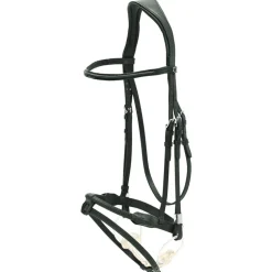 Best STUBBEN N.A. Stübben Pro Jump Bridle with Rope Noseband & Removable Flash