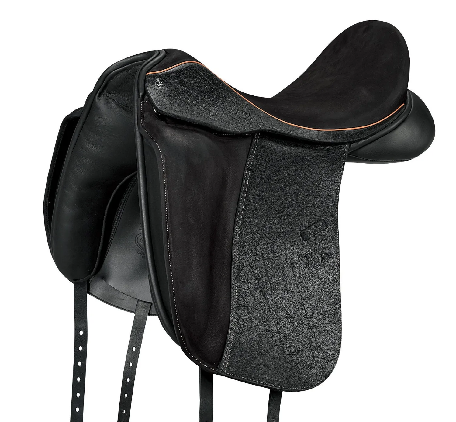 Best CUSTOM SADDLERY Steffen's Advantage Buffalo Single Flap Dressage Saddle