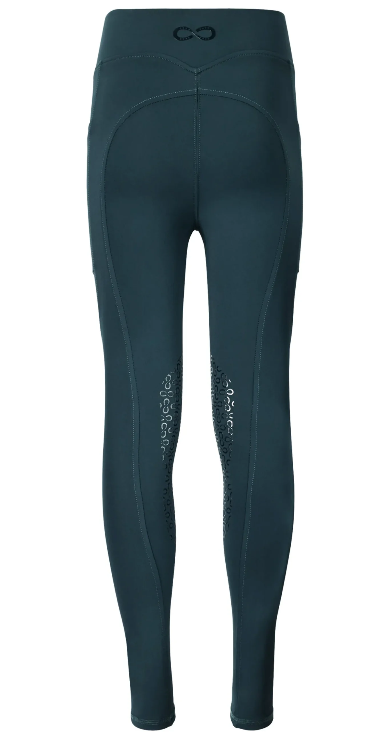Sale KARAN LETEX Stride™ Kids’ Infinity Knee-Patch Tight Stormy Sea