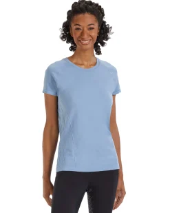 Clearance KIRSCH Stride™ Ladies’ Reach Seamless Short Sleeve Shirt