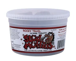 New ANIMAL HEALTH INT Stud Muffins® Rocky Trail Horse Treats - 20 oz. Tub Cinnamon