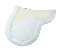 Best SUCCESS EQUESTRIAN No-Slip Deluxe Hunter Pad White