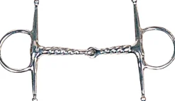Sale INTREPID INTERNATIONAL Suffolk™ Corkscrew Full Cheek Snaffle Bit