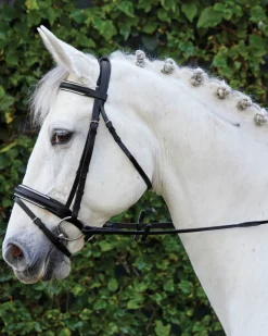 Outlet KINGS INTERNATIONAL Suffolk™ Single Crown Padded Dressage Bridle