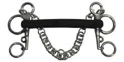 Best KING YOUNG Suffolk™ Rubber Mullen Mouth Pelham Bit