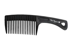 Hot PROFESSIONALS CHOICE Tail Tamer® Wide Tooth Deluxe Comb Black