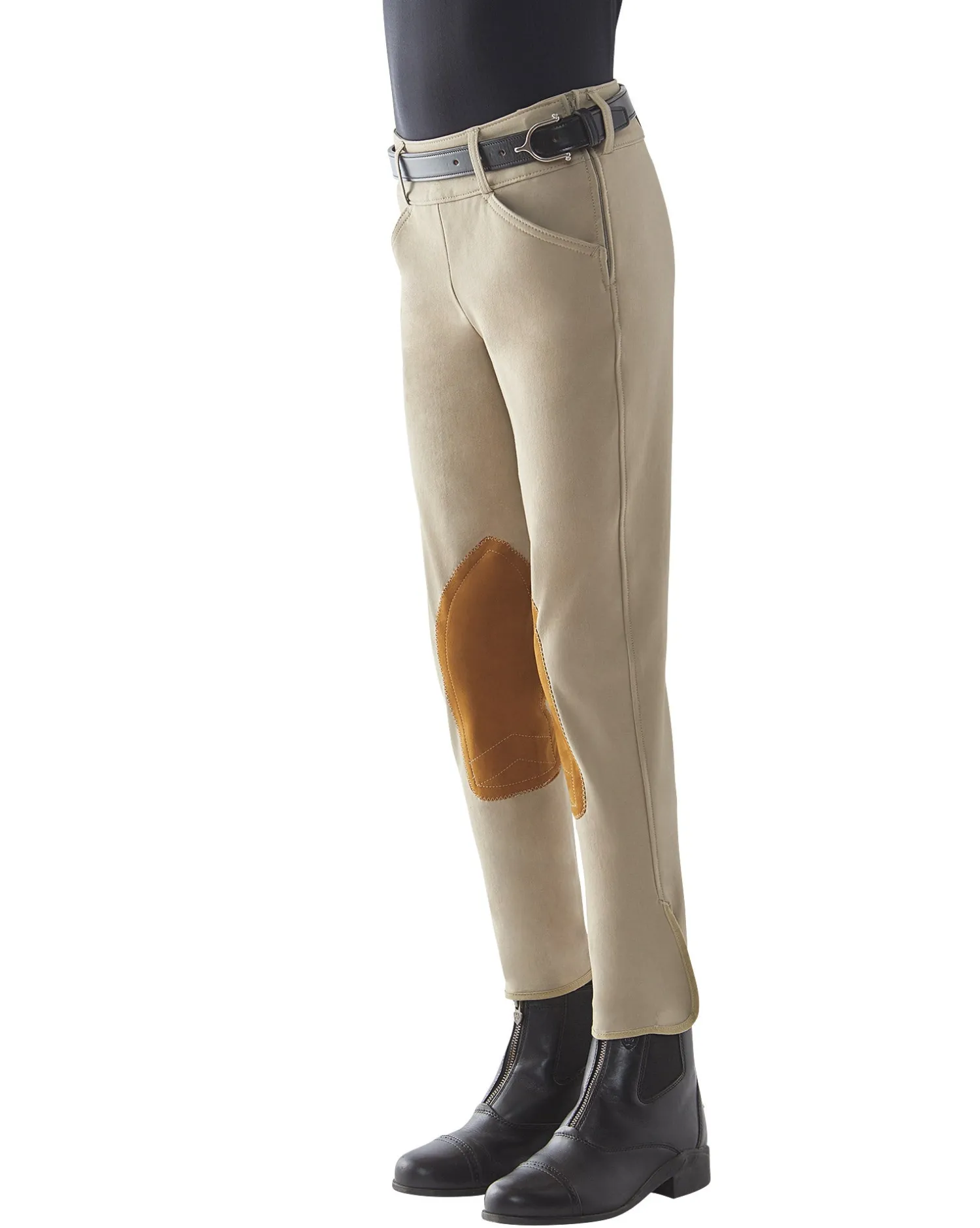 New TAILORED SPORTSMAN THE ™ Girls' Trophy Side-Zip Jod Tan